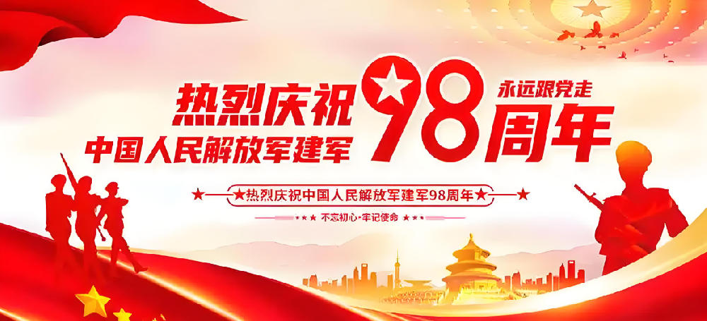 庆祝八一建军节